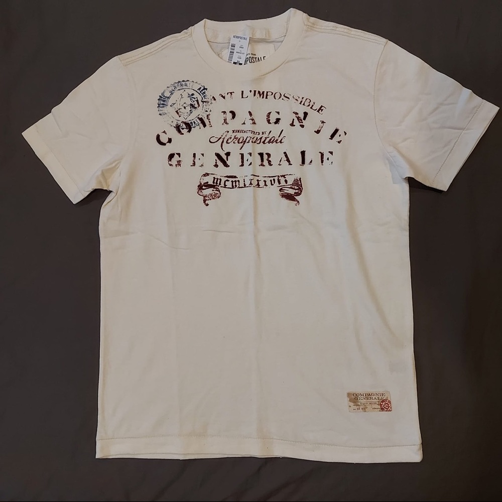 Aeropostale Off White T-shirt